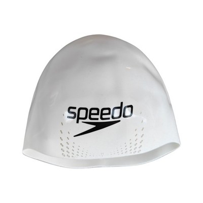 10x Speedo Fastskin Erwachsene Badekappen weiß Medium - Großpackung Schlägerpackung FINA zugelassen