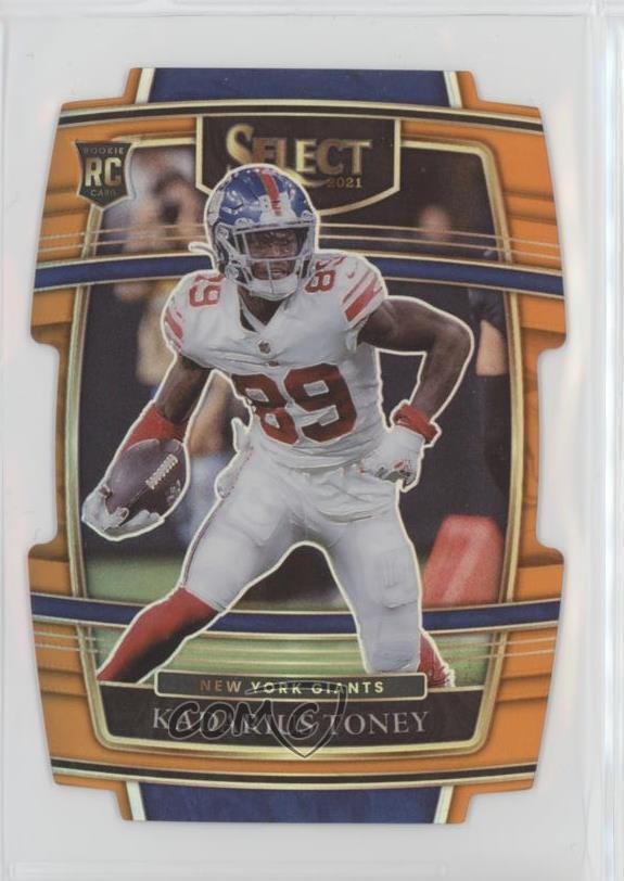 2021 Select Concourse Orange Prizm Die-Cut 90/249 Kadarius Toney Rookie RC 0z0q