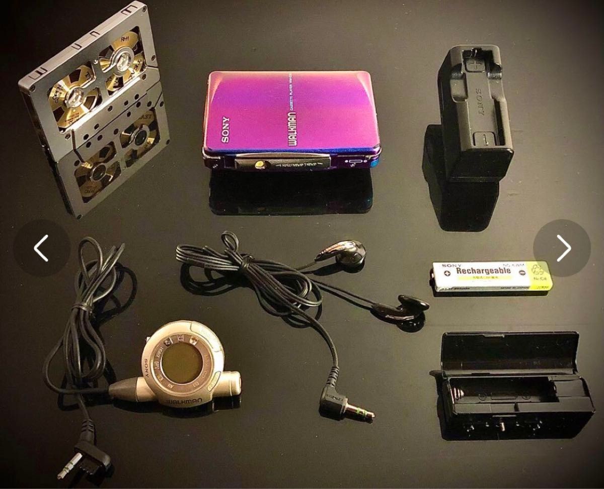 ち*ち様 SONY ソニー　WM-EX9　カセットウォークマン　マジョーラカラー SONY WM-EX9 Walkman Cassette Player Chameleon Color Serviced