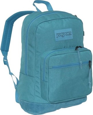 jansport backpack ebay uk JanSport Right Pack Leather bottom, Monochrome Blinded Blue Backpack/Bag  RRP £72