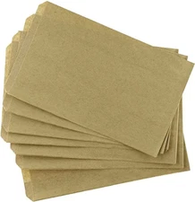 Flat Plain Paper Bags for candy, cookies, merchandise, and more.