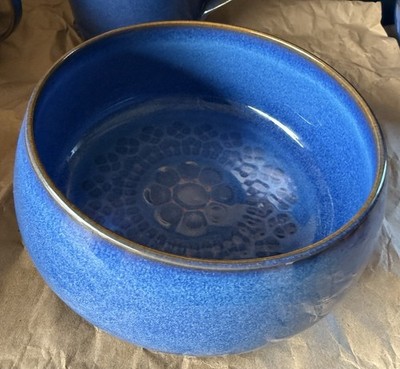 VINTAGE, DENBY STONEWARE, SERVING BOWL, UNIQUE, BEAUTIFUL , RARE,