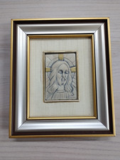 Quadro Sacro Volto di Gesù - Argento 925 - Michele Zero per Stargent - Vintage