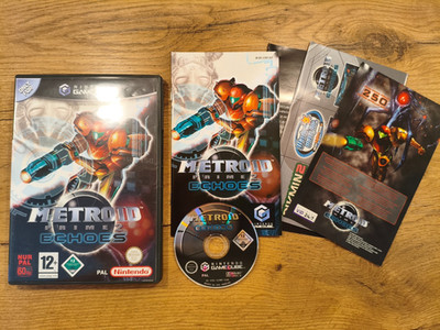 Metroid Prime 2 Echoes Nintendo Gamecube GCN CIB OVP PAL