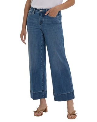 Nydj Teresa Stillwater Lake Wide Leg Jean Women's