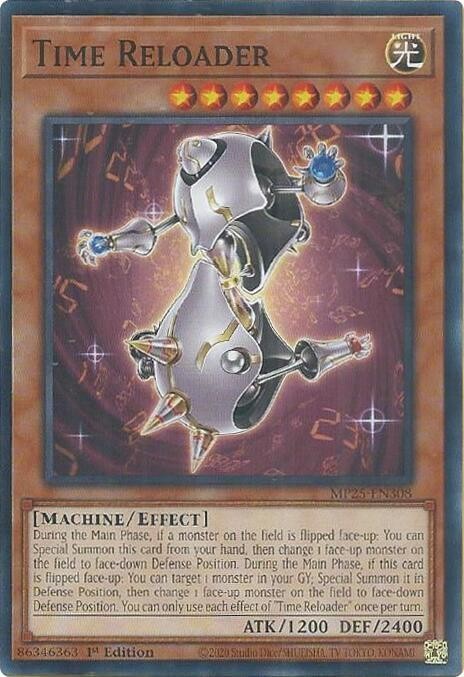 Time Reloader - MP25-EN308 - NM - Common - 1st ed - Yugioh