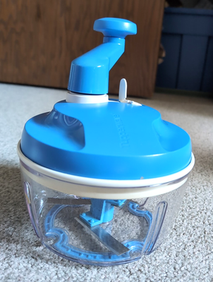 Tupperware Quick Chef Pro System Manual Food Processor #5578B-1