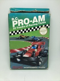 R.C. Pro-Am (Nintendo NES, 1988) - CARTRIDGE & BOX ONLY