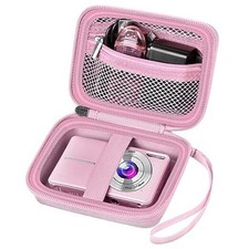 Digital Camera Case Compatible with VAHOIALD FHD 1080P/ for CAMKORY Pink