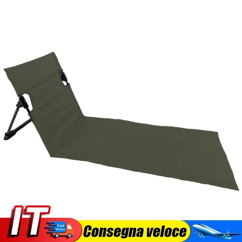 FUNDANGO Sedia Pieghevole Da Regista Con Tavolino - Portatile Con Maniglia E Schienale In Rete - Portata 136 Kg - Per Campeggio E Picnic - 4