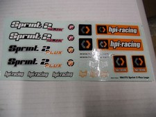 hpi 106172 sprint 2 flux decal sheet