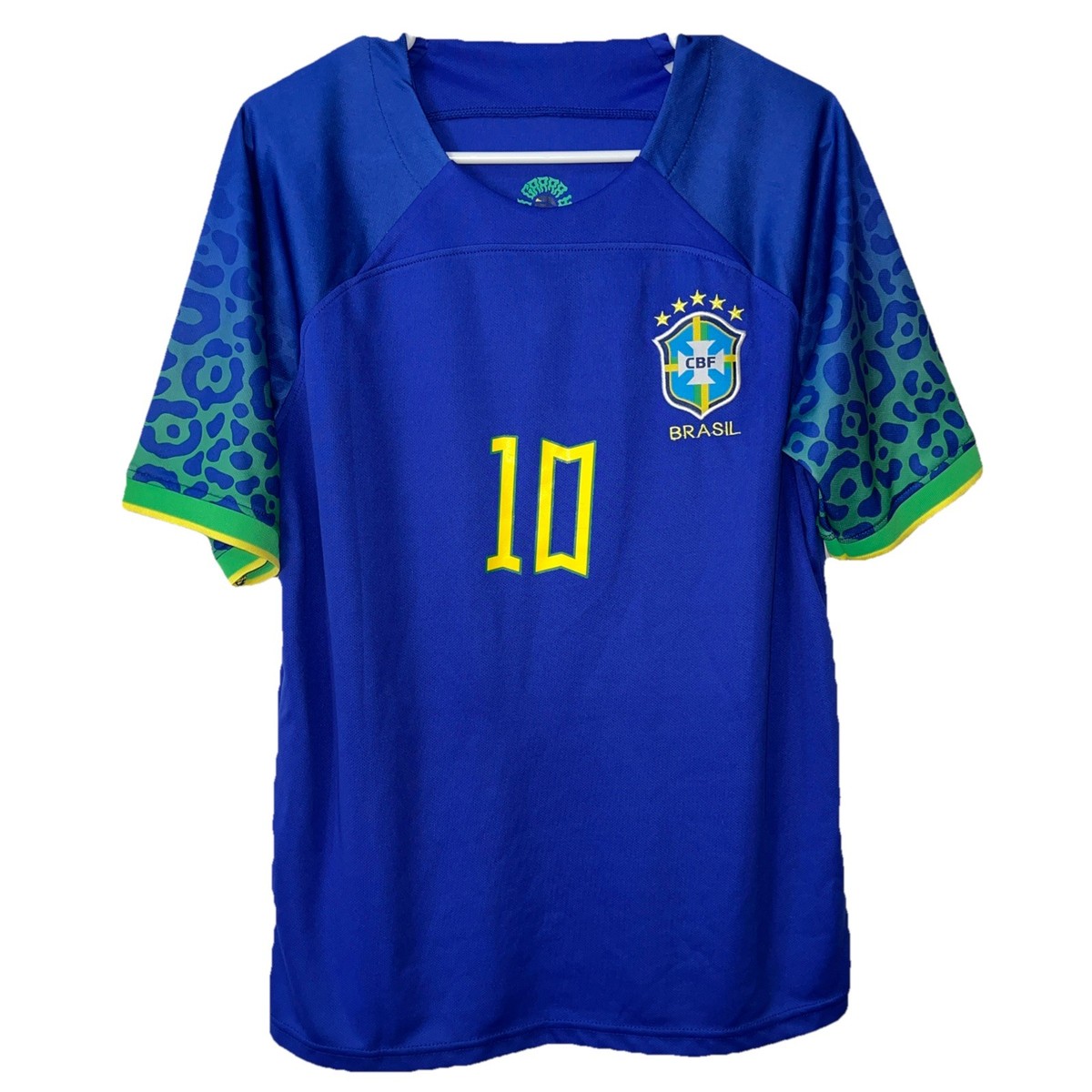 Brasil Brazil Men's Neymar Jr #10 Soccer CBF Football T-Shirt