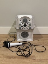 Karaoke Machine with LED Lights   Great Condition   Mic Not Working