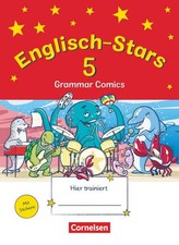 Englisch-Stars 5. Schuljahr - Übungsheft Grammar Comics Mit Lösungen