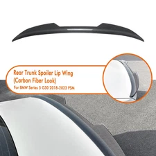Car Rear Trunk Spoiler Wing Kit For BMW 5 Series G30 2018-2023 2019 PSM Style