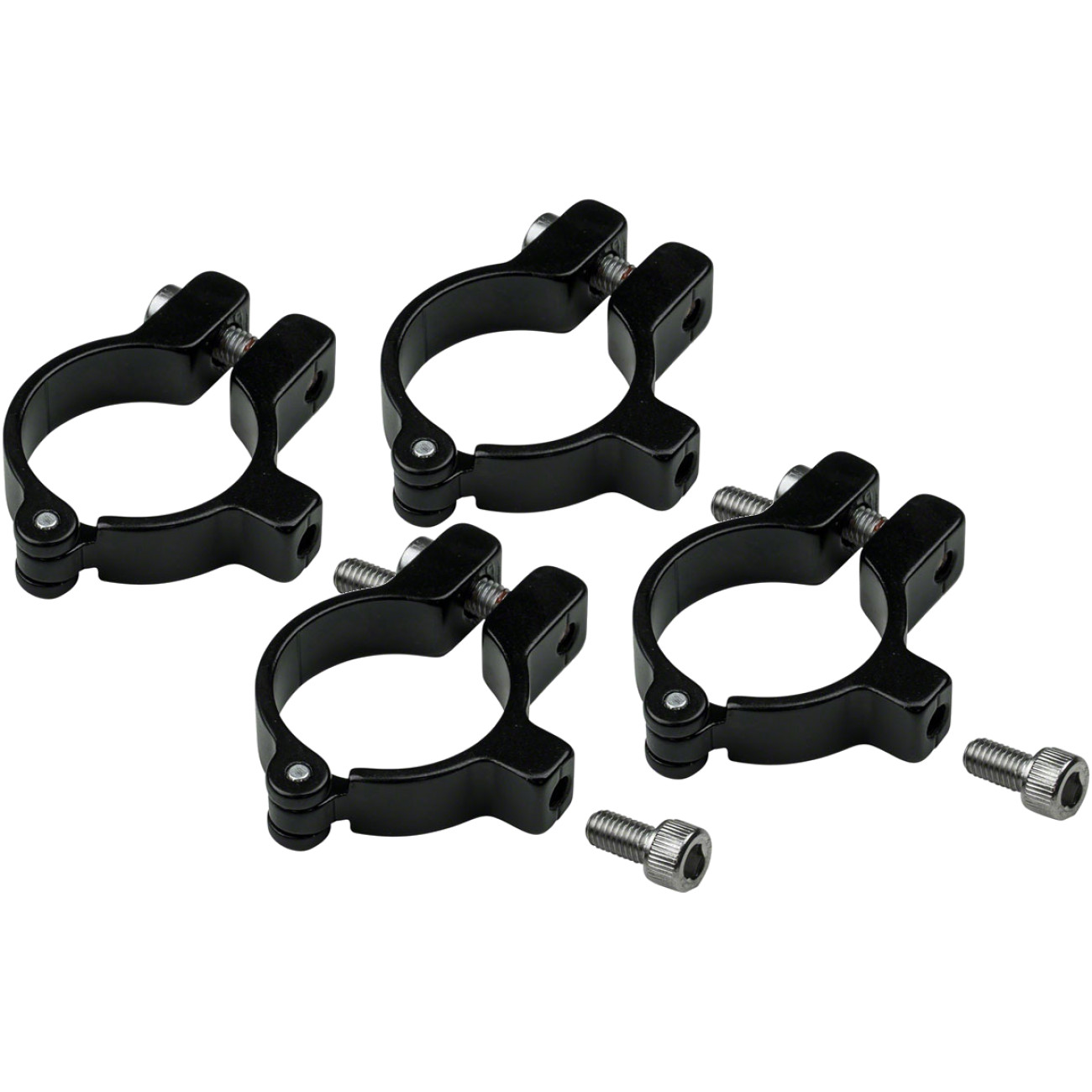 Набор из 2-х шарнирных зажимов для бутылок с водой Velo Orange - 286 мм черный 6690₽