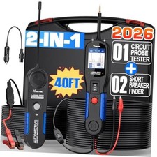 V200 Pro Automotive Circuit Tester, Power Circuit Probe Tester Breaker Finder