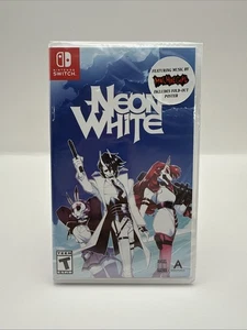 Neon White - Nintendo Switch Sealed Free Shipping