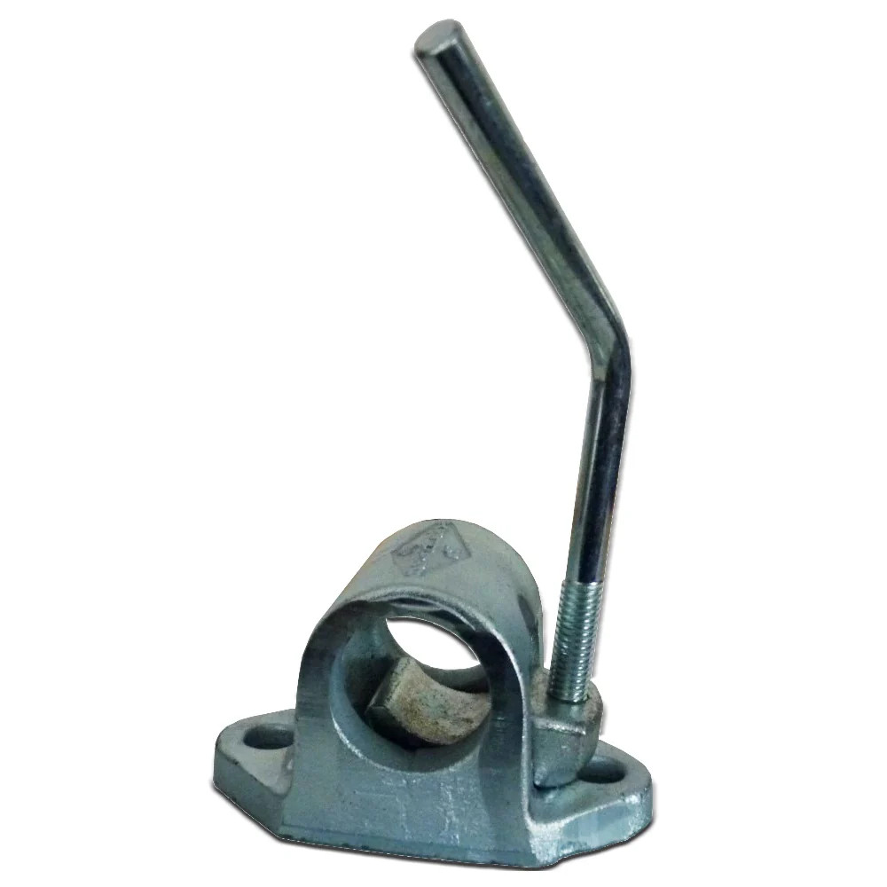43mm Trailer Jockey Wheel / Prop Stand Bolt On Cast Iron Clamp Bradley