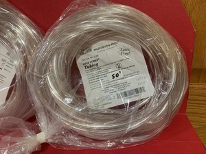 Clear Oxygen Tubing 50’, Set Of 2 In $8
