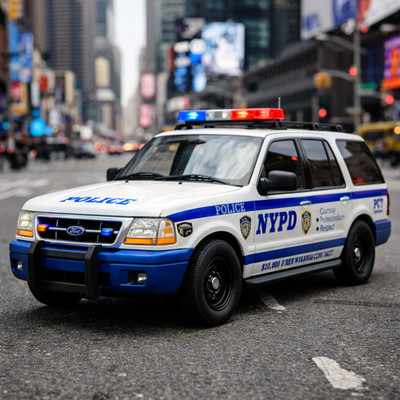 RC 1/10 NYPD POLICE VEHICLE Decals Water Slide Sticker Sheet
