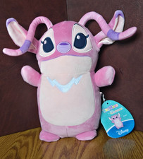 Squishmallow HugMees 9" Disney Lilo Stitch Angel Plush Pink Jazwares NWT
