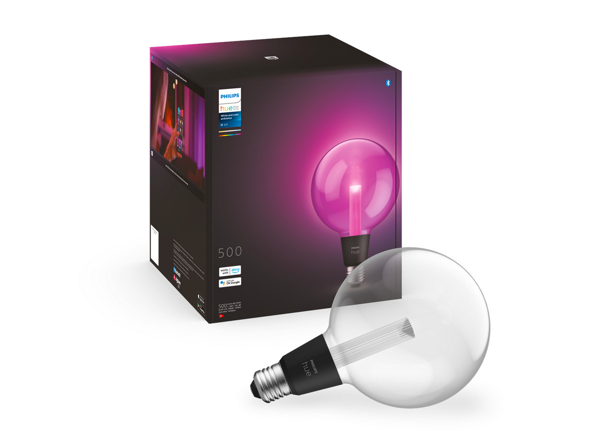 Philips Hue Lightguide G125 E27 Globe Bulb - 1-Pack - Bild 3