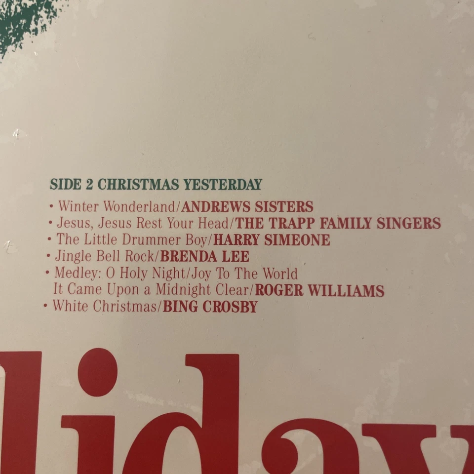 True Value Happy Holidays Vol. 23 LP RCA Bing Crosby Elvis Christmas SEALED!!!! - Image 4 of 4