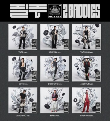 NCT 127 4th Album [질주/2 Baddies] Digipack Random Ver CD+24p Book 