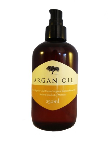 Uñas de vello corporal 100 % puro prensado en frío orgánico marroquí aceite de argán, 250 ml - Imagen 2 de 2