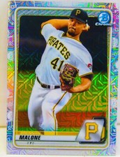 Brennan Malone 2020 Bowman Chrome Mojo Refractor Prospect Card #BCP-200 Pirates