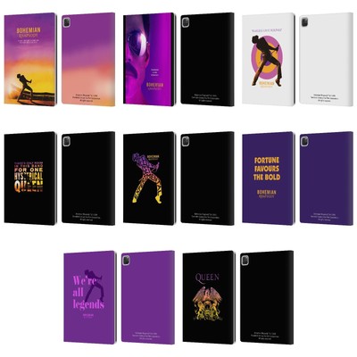 OFFICIAL QUEEN BOHEMIAN RHAPSODY LEATHER BOOK WALLET CASE COVER FOR APPLE iPAD