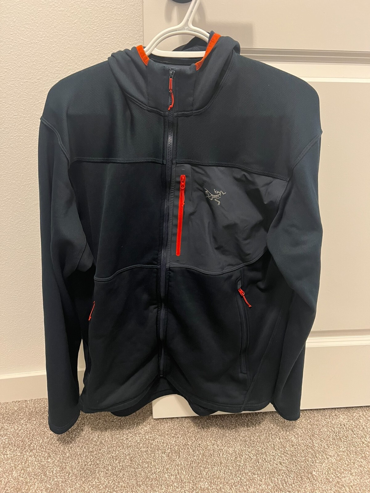 Arc'teryx Fortrez Felpa con Cappuccio Polartec Pile Uomo Large Blu