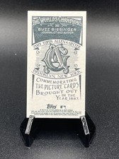 2021 Buzz Bissinger Topps Allen & Ginter A&G BACK Variation Mini #262 SP!
