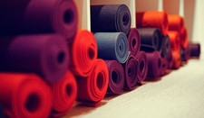 TAPPETINO FITNESS YOGA GINNASTICA MATERASSINO ALLENAMENTO AEROBICA TAPPETO SPORT