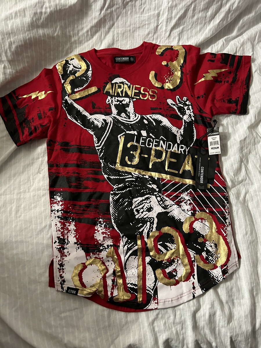 NWT Contender 23 Airness Legendary 3-Peat 91/93 Shirt Michael Jordan Size M