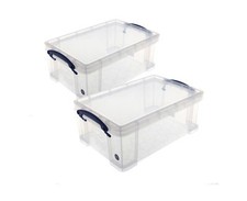 Really Useful 9 Litre Storage Box Pack of 2