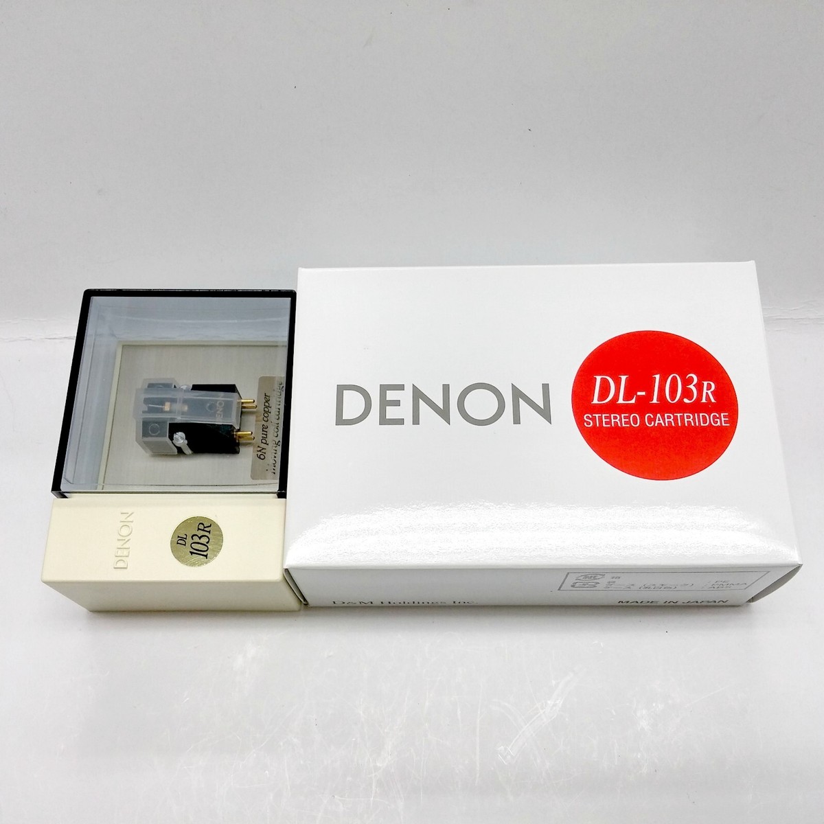 Denon DL-103R MC Cartridge, 100% made by Denon from Japan. I am
