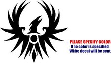 Vinyl Decal Sticker - Phoenix Grave Master Car Truck Bumper Window JDM Fun 6"