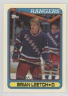 1990 Topps Tiffany Hockey Brian Leetch #221