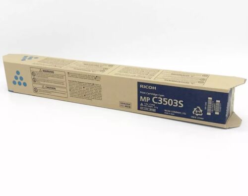 New & Genuine Ricoh 841829 841830 841831 841832 Full Toner Set CMYK MP C3503S - Picture 3 of 5