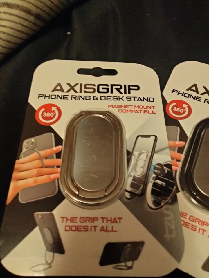 AXISGRIP Phone Ring & Desk Stand 360° Cell Phone Mount Magnet Compatible  - Image 4 of 4