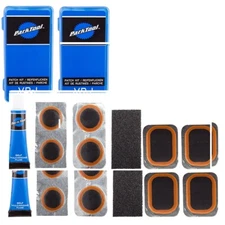 TWO Park Tool VP-1C Vulcanizing Patch Kits