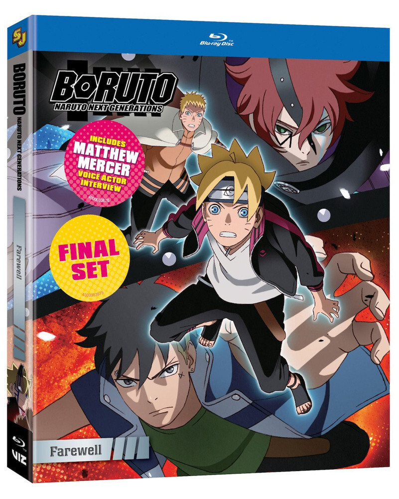 Boruto Naruto Next Generations Set 18 Farewell BLURAY (Eps #274