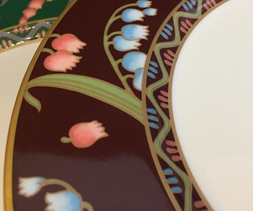 Mikasa Spring Fantasy Dinner Plate Bone China Gorgeous! Narumi Japan - Picture 10 of 12
