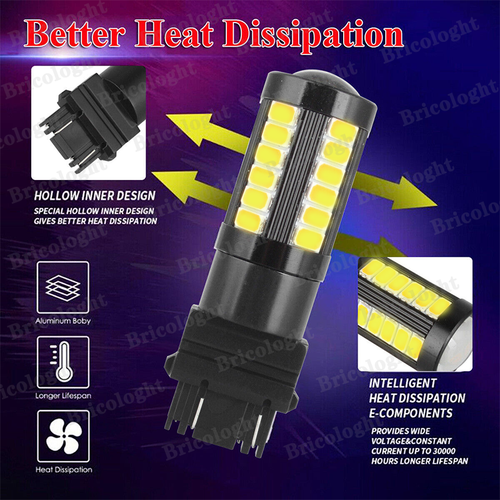 LED Headlights High Low Beam Turn Signal Light Bulbs Combo Kit For Kenworth T660 - Picture 11 of 12