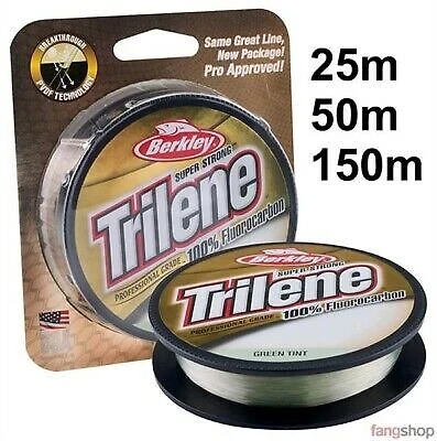 Berkley Trilene 100% Fluocarbon Leader 25m 50m 150m 0,15mm-0,45mm