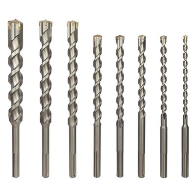 Versatile SDS Max Drill Bit Set - Efficient Rotary Hammer Solution for Concrete