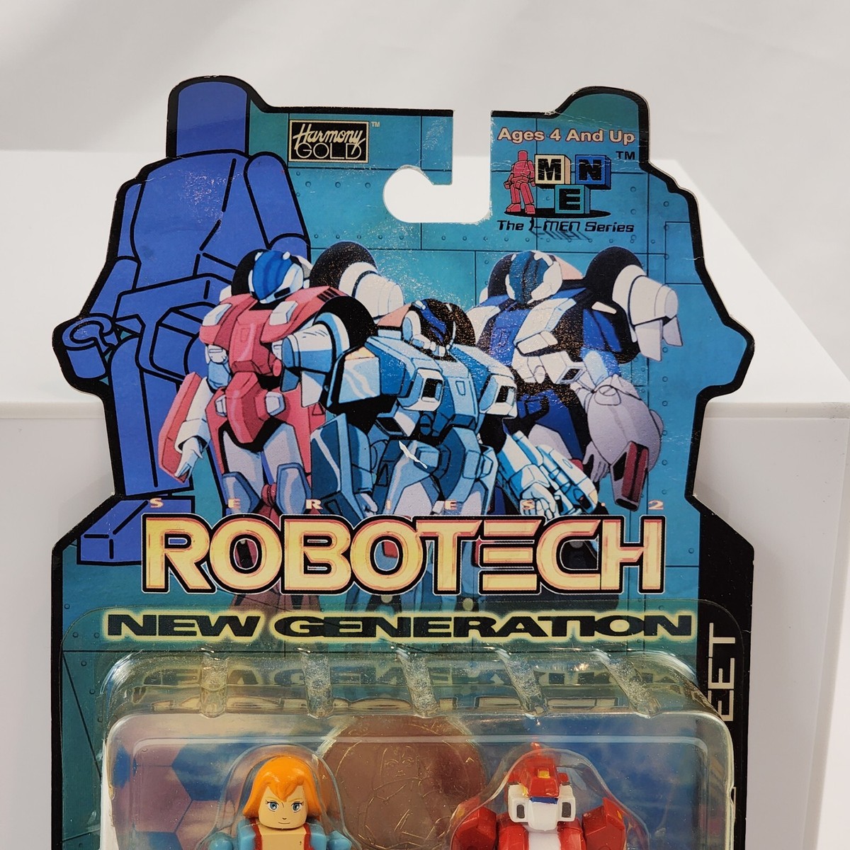 Robotech I-men Series 2 Rook Bartley & Vfa-6z Figures Toynami for