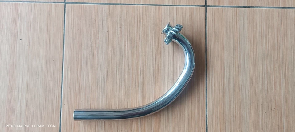 1 X Junta de tubo de escape izquierda o derecha PC honda cb92 c92 c95 cb95 Foto 3 de 4